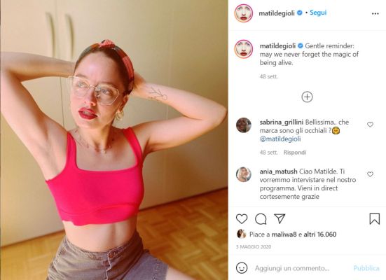 Matilde Gioli Tatoo