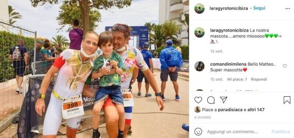 lara carnevale simone montedoro e figlio