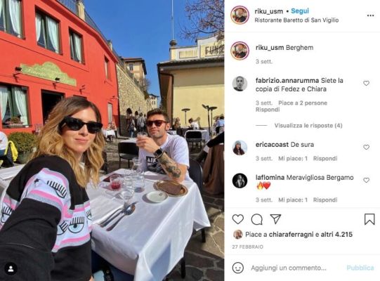 Francesca Ferragni Fidanzato Riccardo nicoletti