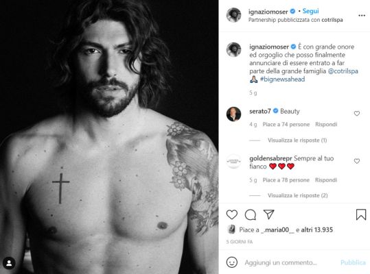 Ignazio Moser Tatoo
