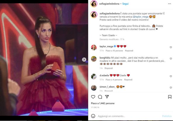 Sofia Giale De Donà Insta
