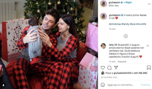 giulia belmonte, stash e la piccola grace 