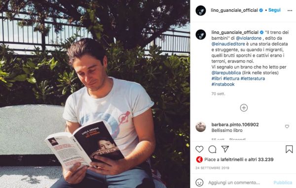 Lino Guanciale Instagram