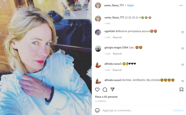 flavia vento instagram